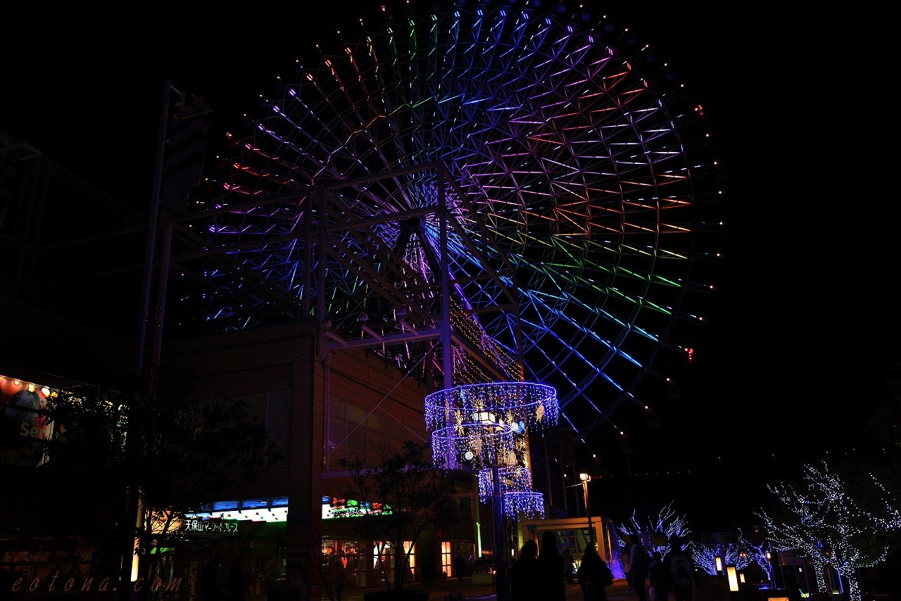 海遊館ウィンターイルミネーション きままな旅人